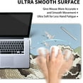 thumbnail image 5 of Japanese Brown Wave Gaming Mouse Pad 35.4 X 15.7 Inch XXL Cool Style Art Design Full Des Mousepad Extended Large Non-Slip Rubber Base Keyboard Mat with Stitched Edges for Home Office, 5 of 6