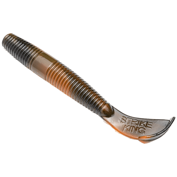 Strike King Rage Ned Cut-R Worm Crawdaddy Soft Bait Lure - Walmart.com