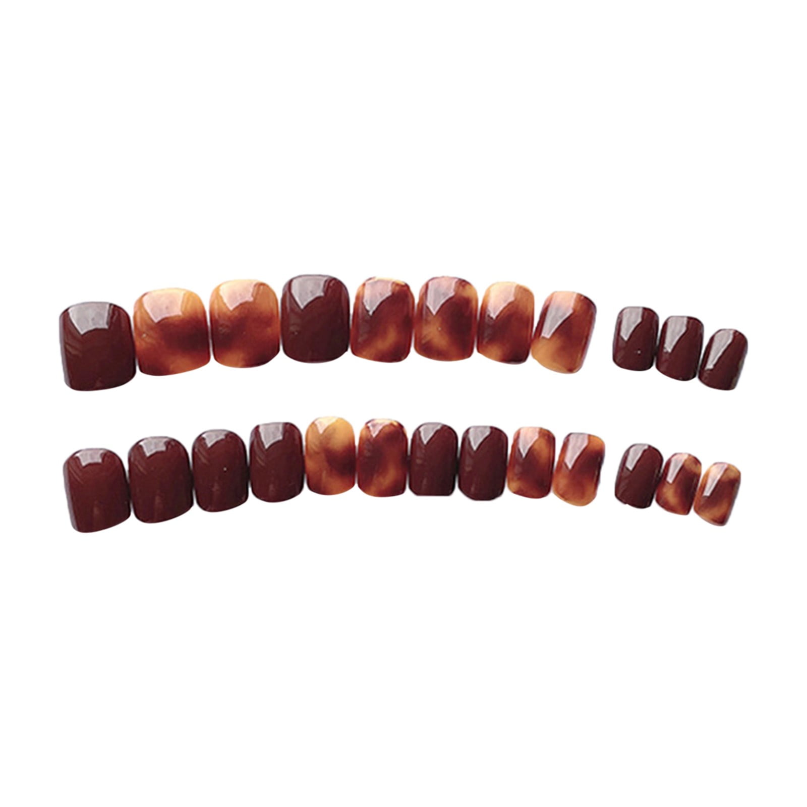 HSMQHJWE Dashing Diva Gel Strip 24 Sheets Full Wrap Nail Stickers Art