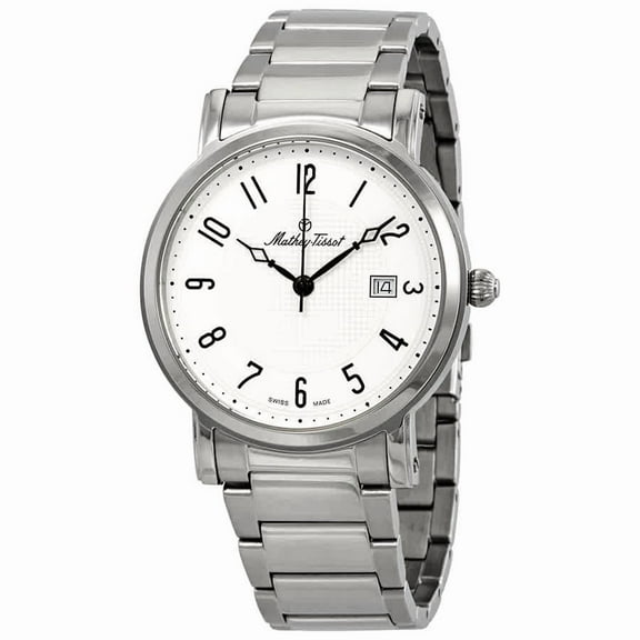 Mathey-Tissot City Metal White Dial Men's Watch HB611251MAG