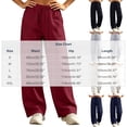 thumbnail image 3 of Xdegoge High Waisted Palazzo Pants for Women Baggy Drawstring Straight Leg Pants with Pockets Comfy Activewear Workout Running Relaxed Fit Summer Bottoms, 3 of 6
