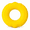 Fingerprint Grip Ring - Yellow, 20 LB Resistance, variant on Silicone Hand Grip Strengthener Ring & Finger Exerciser for Grip Strength, Textured Massage Muscle Trainer for Forearm Workout, Non-Slip Squeeze Ring for Stress Relief, Rock Climbing & Gym Recovery