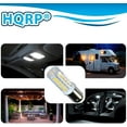 thumbnail image 5 of HQRP Navigation and Anchor Light Ba15d Bayonet Base 24LEDs Dual Contact SMD LED Bulb Warm White 10-30 Volt DC, 5 of 8