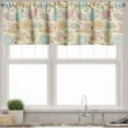 thumbnail image 3 of Ambesonne Tea Party Valance & Curtain, Retro Cupcakes Mugs, 55"x45", Multicolor, 3 of 6