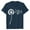 04-Navy, variant on Summer Tops Cool Slack Short Sleeve mit Print Patterned Light Crewneck Oversized Hawaiian Tshirts Shirts for Women Pink Size S