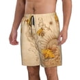 thumbnail image 2 of Fotbe Trajes de Baño Estampados para Hombre, Shorts de Verano de Secado Rápido, Ropa de Playa, Bañadores-Large, 2 of 6
