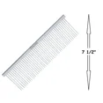 thumbnail image 2 of Grooming Combs Versatile Pro Greyhound Style Dog Cat and Small Animal Hair Care (Coarse 7.5 Inch), 2 of 6