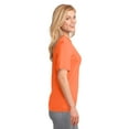 thumbnail image 3 of Port & Company Ladies Performance Tee-4XL (Neon Orange), 3 of 6