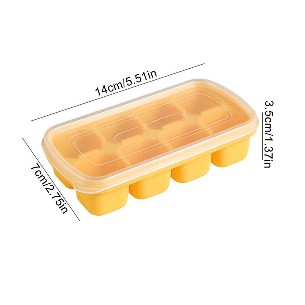 Easy Removal Metal Ice Trays with Handle - Stainless Steel Ice Cube Maker and Stand, 36 Slot Mold - BPA-Free, Food-grade Freezer Molds for Baby Food