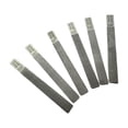 thumbnail image 2 of Milaget Ensemble de 6 Pcs de Fichiers à Écrous pour Guitare, Kit d'Outils de Réparation de Luthier Portable en Acier Inoxydable pour Pièces Électriques 10 à 46, 2 of 9