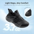 thumbnail image 2 of DREAM PAIRS Kids' Slip-On Sneakers, Lightweight Breathable Running Shoes with Non-Slip Flexible Sole for Walking, School, Gym and Play, 2 of 6