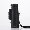thumbnail image 3 of Monocular 40X60 HD Monocular de visión nocturna con poca luz con lupa de brújula Conexión de teléfonos móviles para tomar fotos con bolsa de cuerda con cubierta antipolvo YUNYI BRAND  Deportes, 3 of 5