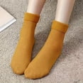 thumbnail image 2 of Estbridge 4 pairs Women‘s Fleece Lined Thermal Snow Socks  4 Pairs  Cozy Warm Winter Floor Socks, 2 of 7