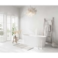 thumbnail image 3 of Elegant Kitchen & Bath BT30167GW-WHT 67 in. Bathtub, Glossy White with Polished White Trim, 3 of 8