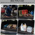 thumbnail image 3 of HUISEFOR Funny Bears Car Trunk Mat 29" x 39" Scratchproof Waterproof All Weather Trunk Protection Cargo Liner, Full Protection, Anti Slip, Easy To Clean, Universal Fit for Most Vehicle, 3 of 7