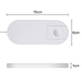 thumbnail image 1 of SAYOO Two in One Wireless Charger, Qi-Certified Fast Wireless Charging Pad, 1 of 6
