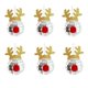 thumbnail image 4 of New Christmas Disco Ball Ornaments Elk Hat Xmas Tree Pendant Snowman Santa Claus Hanging Ball Merry Christma Decor New Year 2025, 4 of 5