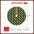 thumbnail image 2 of Balery Gnomes In Caps Printed Christmas Tree Skirt , Merry Christmas Party Christmas Tree Decoration,Adjustable Tree Skirt-36", 2 of 6