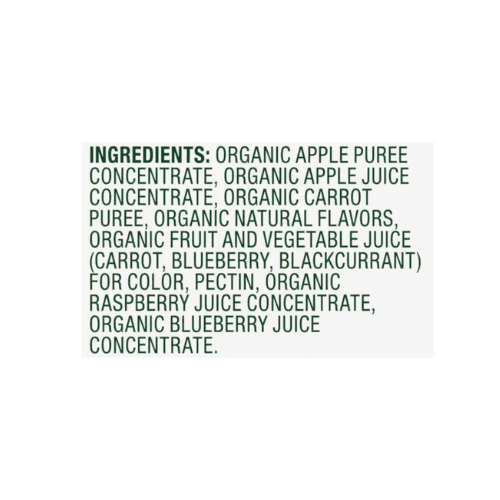 Simple Truth Raspberry & Blueberry Fruit & Veggie Blend Strips 2-Pack 4 oz