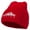 Red, variant on Boston Skyline Embroidered 8 Inch Knitted Short Beanie - Purple OSFM