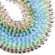 thumbnail image 2 of 50 cuentas sueltas de cristal austriaco con forma de rueda de 8 x 6 mm, espaciador redondo plano, para hacer joyas, pulseras, accesorios DIY, 2 of 5