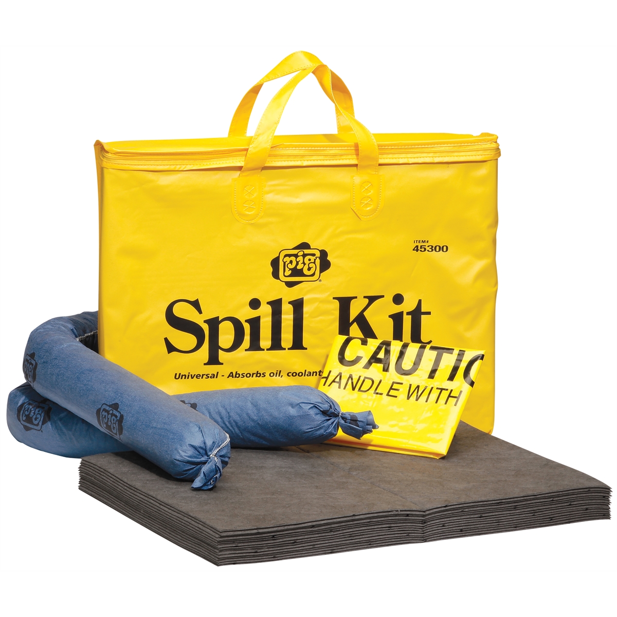 Universal Spill Kit Absorbs 5 Gallons