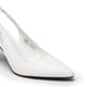 thumbnail image 2 of Zapatos de Tacón Bajo con Tira en el Talón para Mujer DREAM PAIRS Blancos, 2 of 7