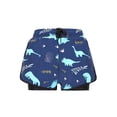 thumbnail image 4 of Cethrio Boys Swim Trunks with Liner, Summer Quick Dry Elastic Waist Printed Beach Shorts Navy Size 6, 4 of 5