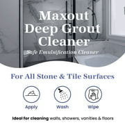 MARBLELIFE Maxout Deep Grout Cleaner- Powerful Bathroom Tile & Floor Liquid Cleaner, 32oz Bottle