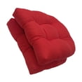 thumbnail image 1 of Cojín De Mimbre Para Asiento De Patio, Transpirable, Para Interior Y Exterior, Color Rojo, 1 of 8