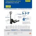 thumbnail image 2 of Patin Hidraulico Transpaleta 2Ton SURTEK TRHP2, 2 of 3