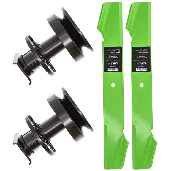 8TEN Deck Spindle Blade Kit for AYP Husqvarna L1950BR 532121687 MK1007823