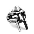thumbnail image 1 of CHAO Doom Mask Estilo Gladiador Anillo Metal Plata Inoxidable Tamaño 11, 1 of 5