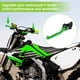 thumbnail image 3 of Palancas de freno y embrague cortas de motocicleta Unique Bargains para Kawasaki KX250 KX250F, palanca de freno de manillar para Kawasaki KX450 KX450XC KX450SR, aleación de aluminio verde, 3 of 7