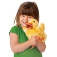 thumbnail image 2 of Marioneta de mano Folkmanis Duckling Yellow para niños mayores de 3 años, 2 of 3