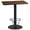 Walnut, variant on EMMA + OLIVER Scratch-Resistant/Foot Ring Pub Table, Walnut