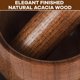 thumbnail image 3 of Juego de mortero y maja de madera, cuenco molinillo de madera para guacamole, salsa, triturador de hierbas y granos de especias y pimienta, 3 of 5