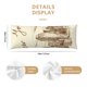 thumbnail image 3 of Balery New York Funda Protectora para Almohada Corporal de Algodón Hipoalergénico con Cierre(55 x 21 pulgadas), Almohadas No Incluidas, 3 of 7