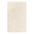 thumbnail image 2 of Unique Loom Floral Shag Collection Area Rug - Burgeon (5' x 8' Rectangle Ivory Brown), 2 of 2