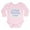 Petal Pink, variant on CafePress - Cutest Parasite Copy Body Suit - Long Sleeve Cotton Baby Bodysuit