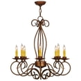 thumbnail image 3 of Meyda Tiffany 142864 Elisha 8 Light 26" Wide Taper Candle Style Chandelier - Custom, 3 of 6