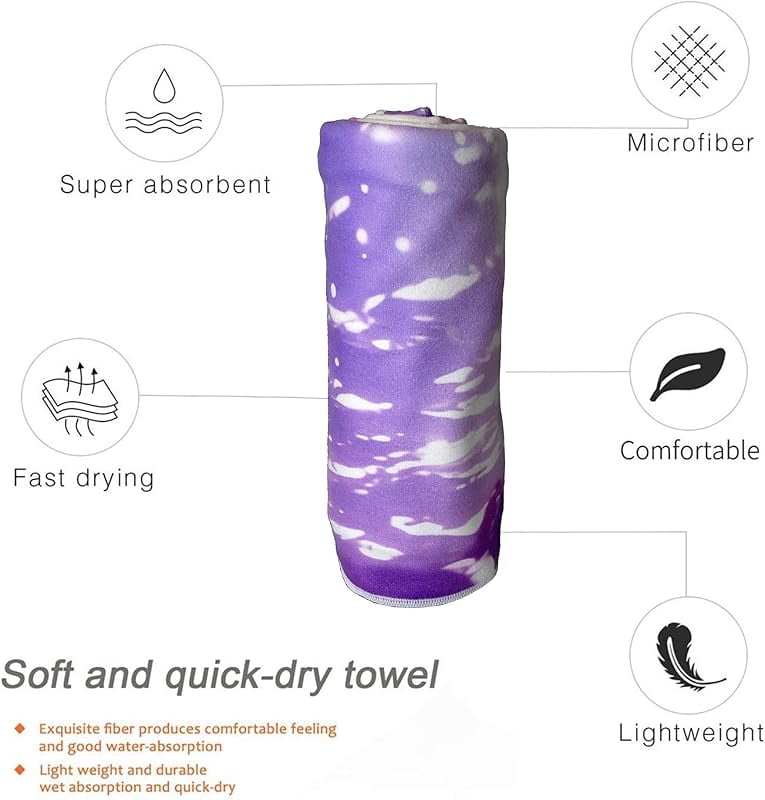 Sea Turtle Flower Oversized Sand Free Beach Towel 71x36IN Lightweight Quick Dry Terry Towel For Travel, Swimming, Pool, And Camping, Absorbent And Compact Beach Essential For Women Men