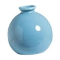 thumbnail image 5 of deevoka Plant Pot Home Table Centerpiece Desktop Small Bookshelf Ceramic Flower Vase Blue, 5 of 9