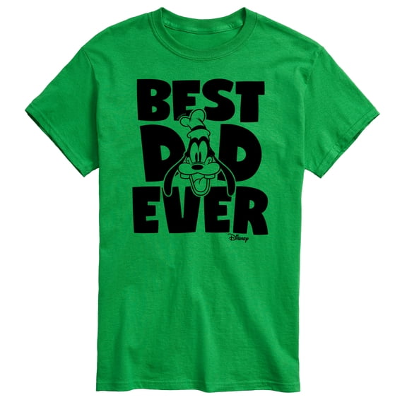 Disney - Goofy Best Dad Ever Men's Short Sleeve Graphic T-Shirt