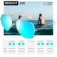 thumbnail image 4 of Gafas de sol militares retro polarizadas Joopin UV400 azul 2 unidades, 4 of 6