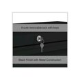 thumbnail image 6 of Alera Lateral File, 4 Legal/Letter-Size File Drawers, Black, 42" x 18.63" x 52.5", 6 of 10