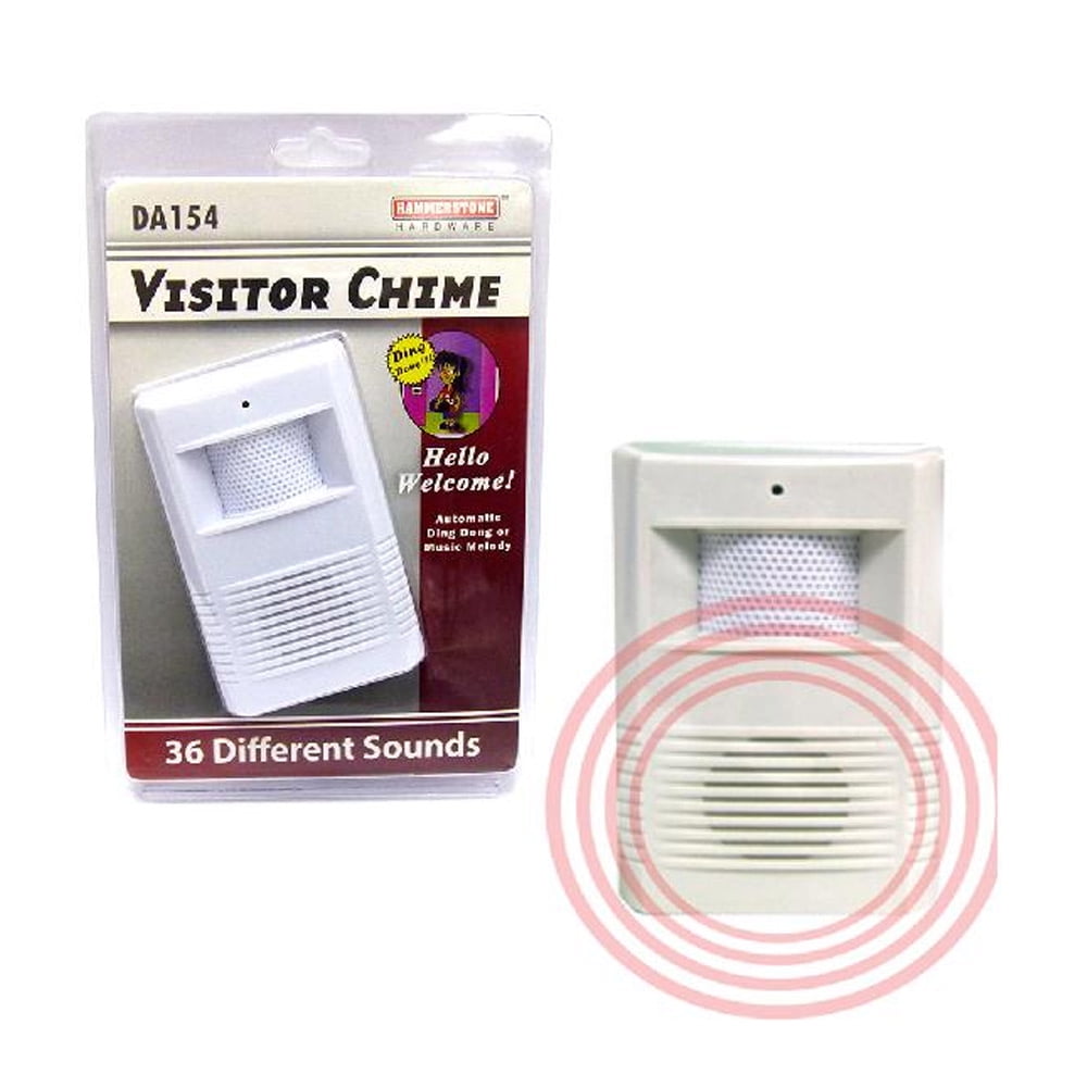 Motion Sensor Door Chime for Business Outdoor Doorbell Kit Wireless Alert OK 
