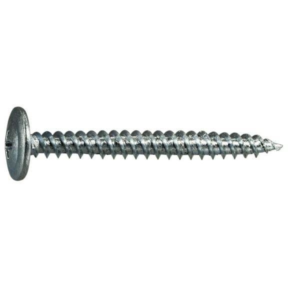 #8-18 x 1-5/8" Zinc Phillips Modified Truss Head Sharp Point (100 pcs.)