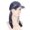 Navy, variant on Hijab Underscarf CQXIDFH Solid Color Slouchy Turban Hat, Elastic Soft Head Cover, Casual Daily Fashion Headwear for Ladies, Beret Hat (Beige, One Size)