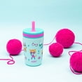 thumbnail image 2 of Zak Designs SuperKitties Kelso Toddler Cups For Travel or At Home, 12oz Vacuum Insulated Stainless Steel Sippy Cup With Leak-Proof Design is Perfect For Kids (Ginny, Sparks, Buddy, Bitsy), 2 of 9